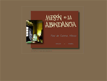 Tablet Screenshot of mesonabundancia.com